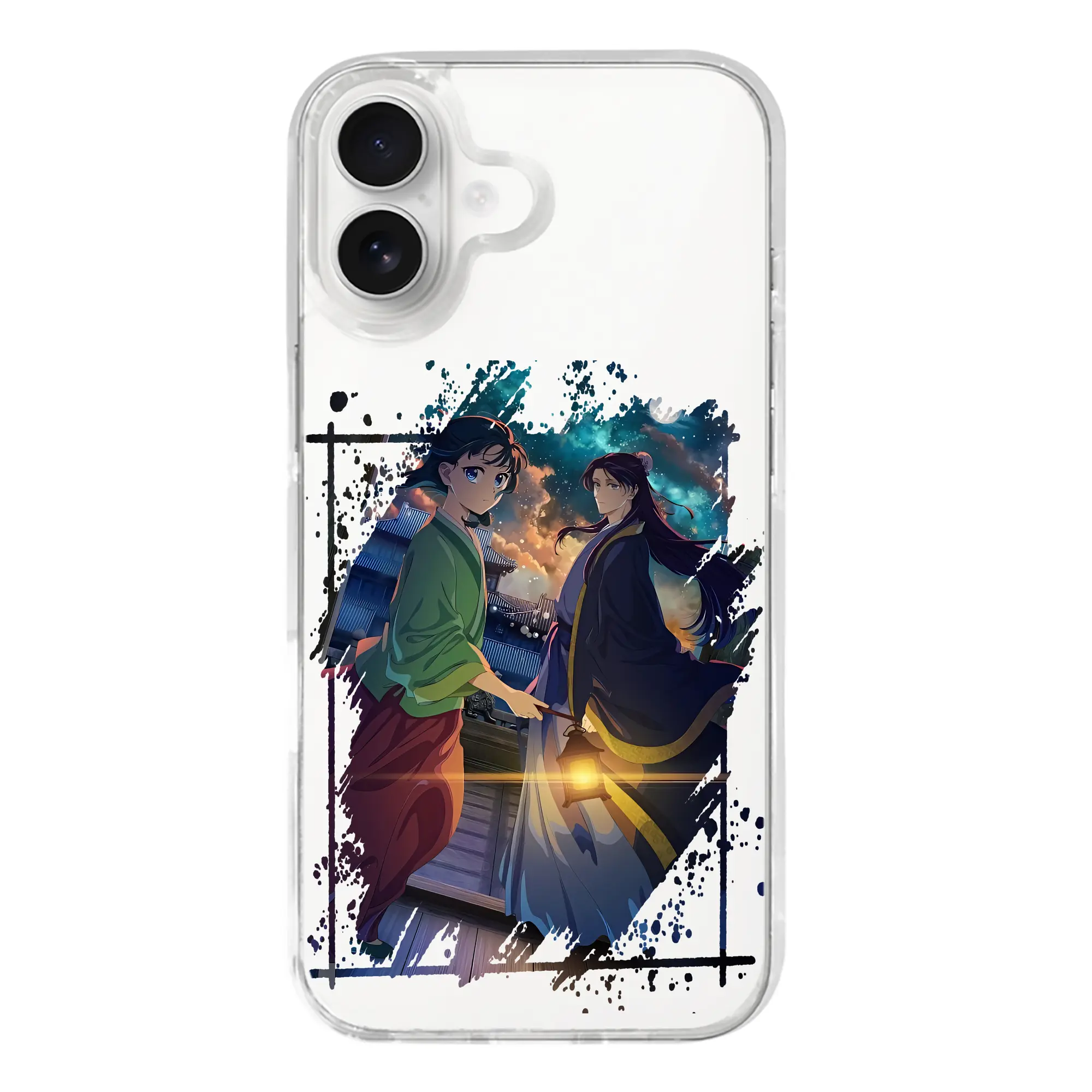 薬屋のひとりごと グッズ,壬氏 - iPhone 17シリーズ 透明スマホケース – 薄型・耐衝撃・精密フィット保護カバー